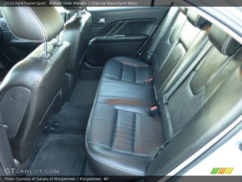 Rear Seat of 2010 Fusion Sport