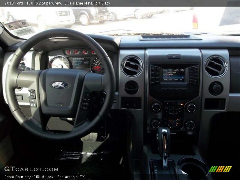 Blue Flame Metallic / Black 2013 Ford F150 FX2 SuperCrew