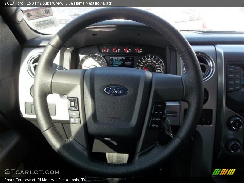 Blue Flame Metallic / Black 2013 Ford F150 FX2 SuperCrew