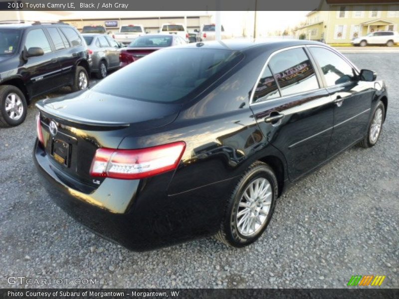 Black / Ash Gray 2010 Toyota Camry LE