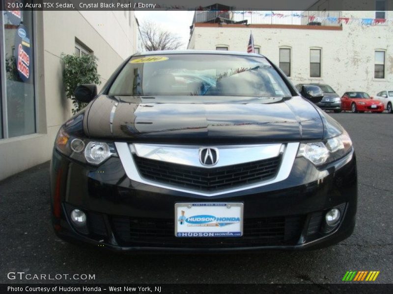 Crystal Black Pearl / Ebony 2010 Acura TSX Sedan