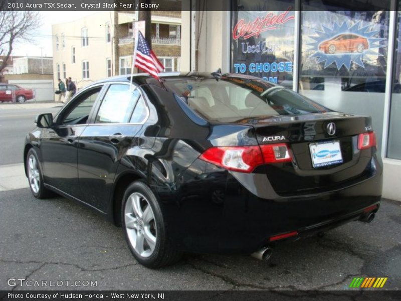 Crystal Black Pearl / Ebony 2010 Acura TSX Sedan