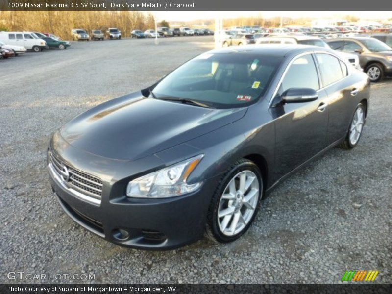 Dark Slate Metallic / Charcoal 2009 Nissan Maxima 3.5 SV Sport