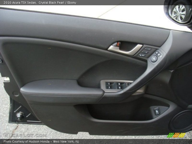 Crystal Black Pearl / Ebony 2010 Acura TSX Sedan