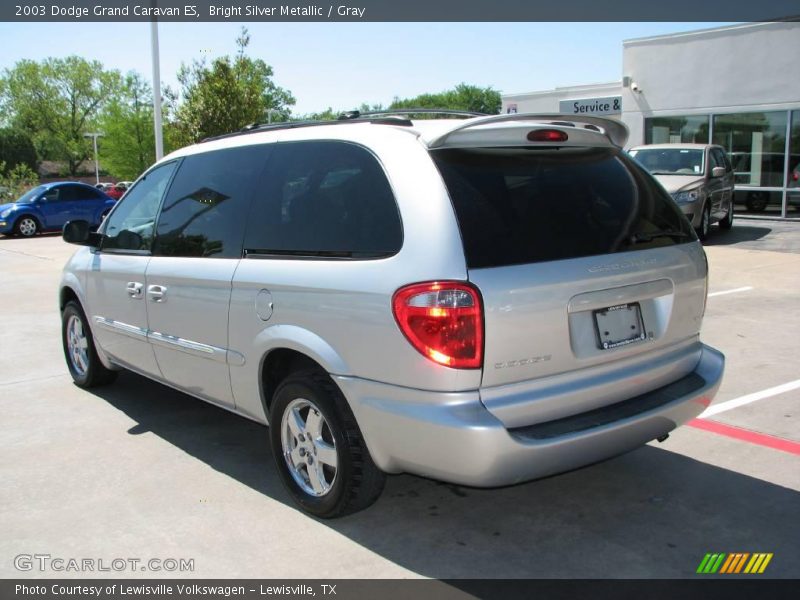 Bright Silver Metallic / Gray 2003 Dodge Grand Caravan ES