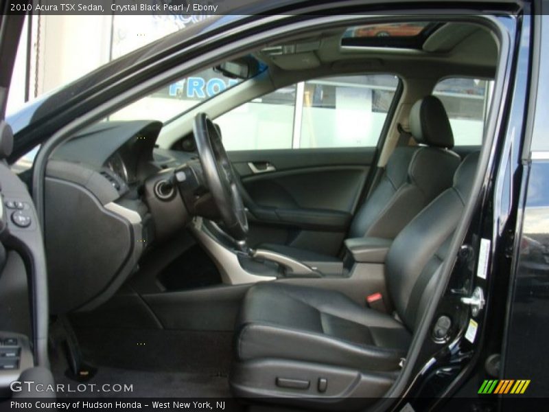 Crystal Black Pearl / Ebony 2010 Acura TSX Sedan