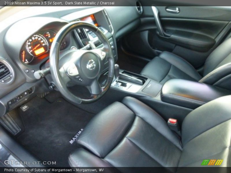 Dark Slate Metallic / Charcoal 2009 Nissan Maxima 3.5 SV Sport
