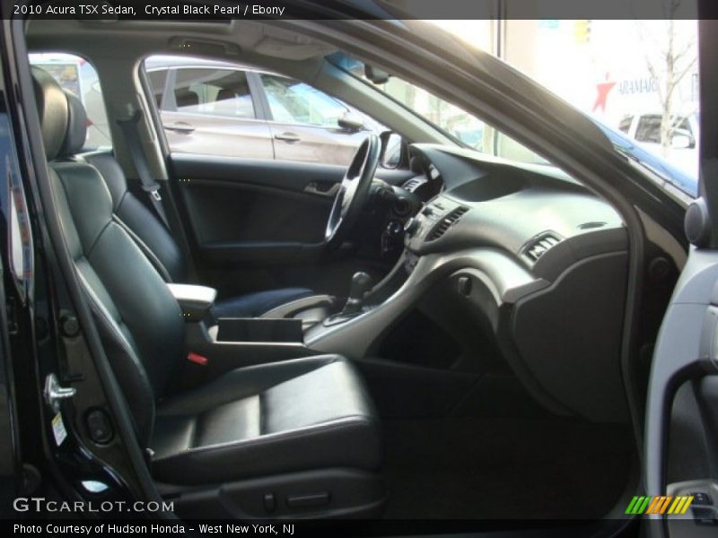 Crystal Black Pearl / Ebony 2010 Acura TSX Sedan