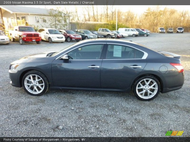 Dark Slate Metallic / Charcoal 2009 Nissan Maxima 3.5 SV Sport