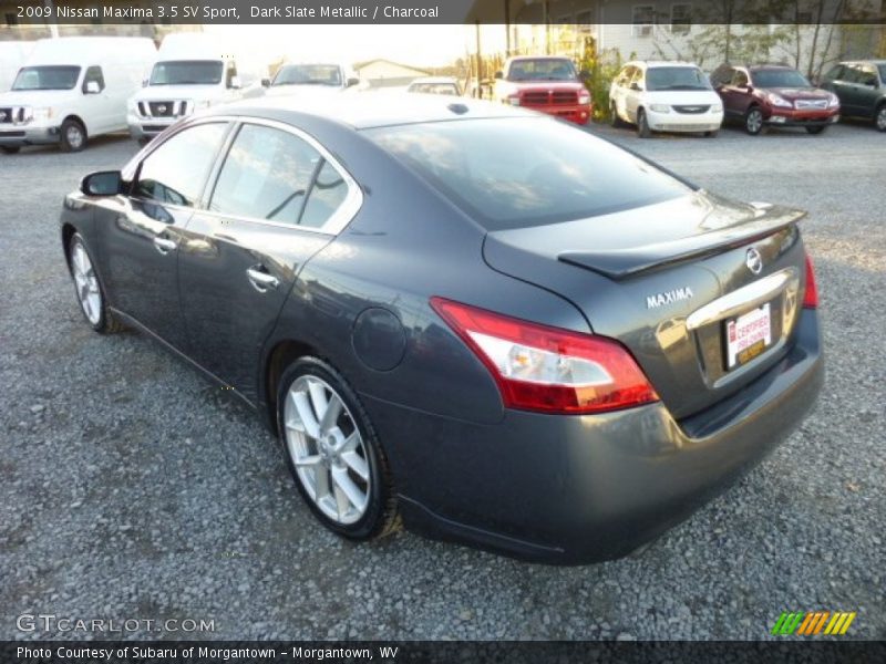 Dark Slate Metallic / Charcoal 2009 Nissan Maxima 3.5 SV Sport