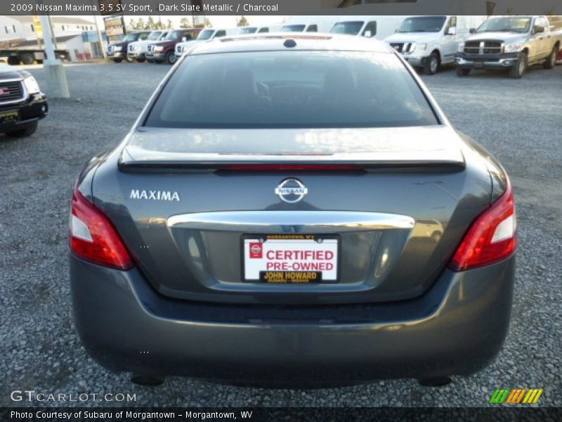 Dark Slate Metallic / Charcoal 2009 Nissan Maxima 3.5 SV Sport