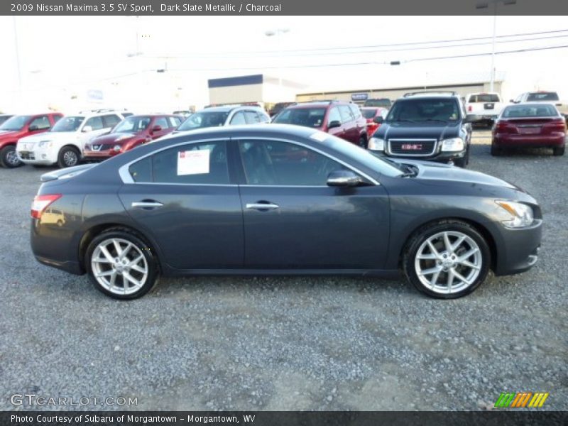 Dark Slate Metallic / Charcoal 2009 Nissan Maxima 3.5 SV Sport