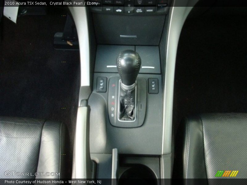 Crystal Black Pearl / Ebony 2010 Acura TSX Sedan