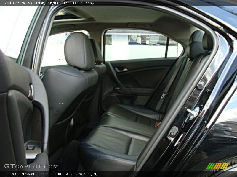 Crystal Black Pearl / Ebony 2010 Acura TSX Sedan