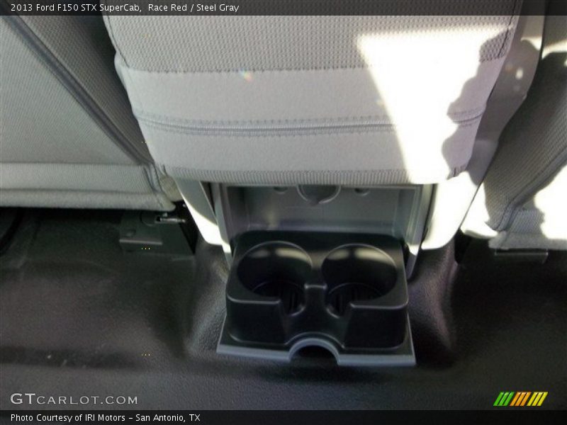 Race Red / Steel Gray 2013 Ford F150 STX SuperCab