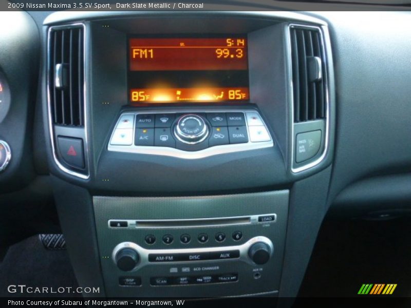 Dark Slate Metallic / Charcoal 2009 Nissan Maxima 3.5 SV Sport