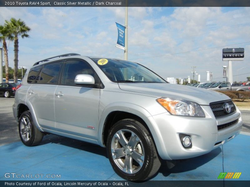 Front 3/4 View of 2010 RAV4 Sport