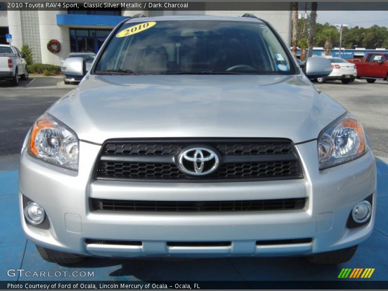 Classic Silver Metallic / Dark Charcoal 2010 Toyota RAV4 Sport