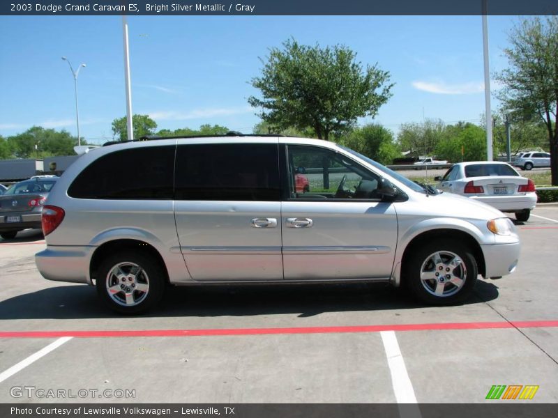 Bright Silver Metallic / Gray 2003 Dodge Grand Caravan ES