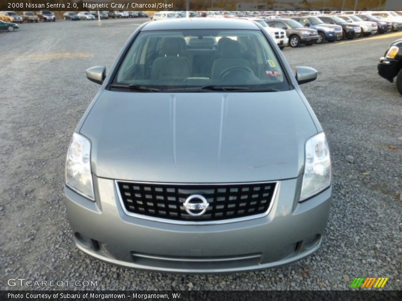 Magnetic Gray / Charcoal/Steel 2008 Nissan Sentra 2.0