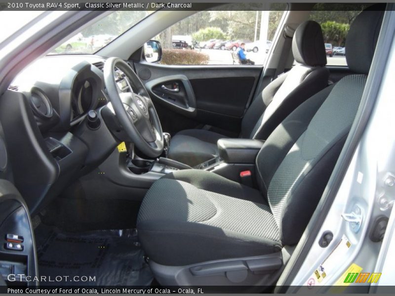 Classic Silver Metallic / Dark Charcoal 2010 Toyota RAV4 Sport