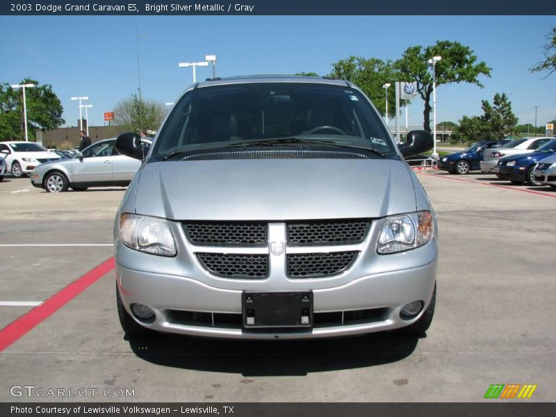 Bright Silver Metallic / Gray 2003 Dodge Grand Caravan ES