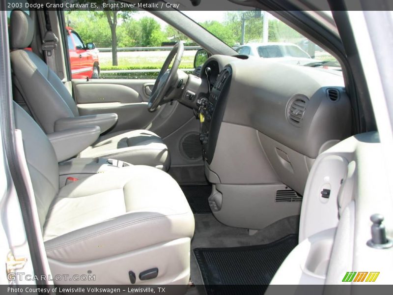 Bright Silver Metallic / Gray 2003 Dodge Grand Caravan ES