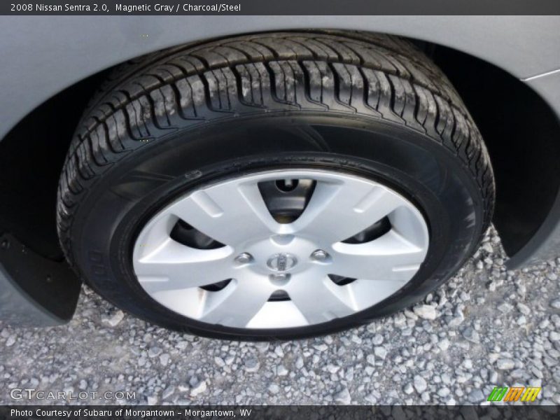 Magnetic Gray / Charcoal/Steel 2008 Nissan Sentra 2.0