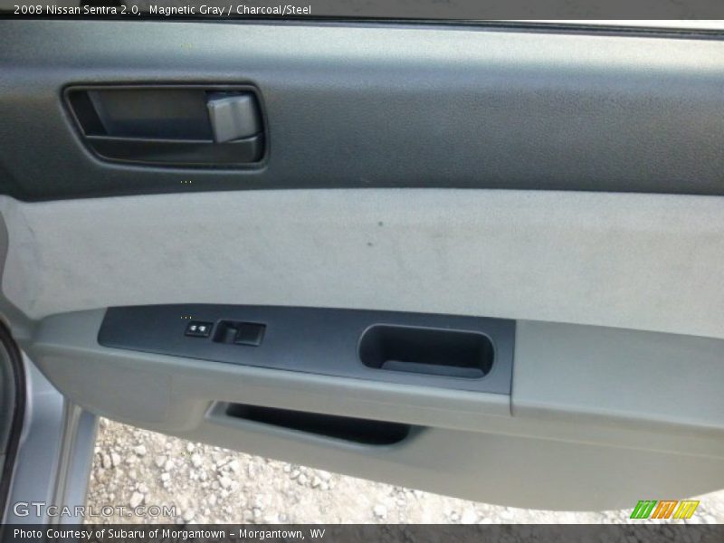 Magnetic Gray / Charcoal/Steel 2008 Nissan Sentra 2.0