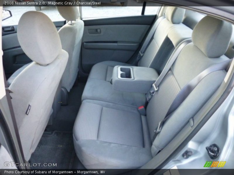 Magnetic Gray / Charcoal/Steel 2008 Nissan Sentra 2.0