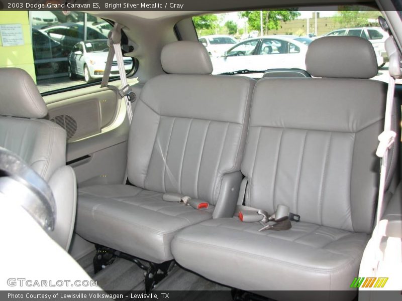 Bright Silver Metallic / Gray 2003 Dodge Grand Caravan ES