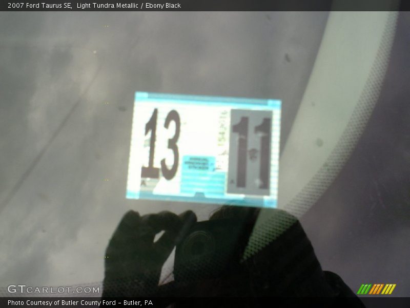 Light Tundra Metallic / Ebony Black 2007 Ford Taurus SE