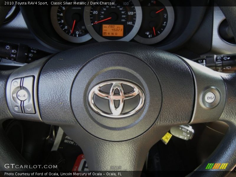 Classic Silver Metallic / Dark Charcoal 2010 Toyota RAV4 Sport