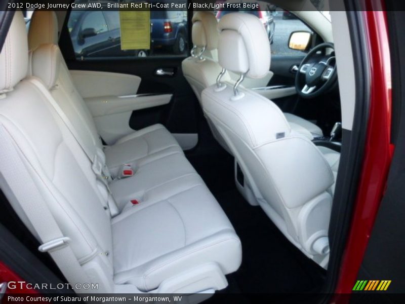 Rear Seat of 2012 Journey Crew AWD