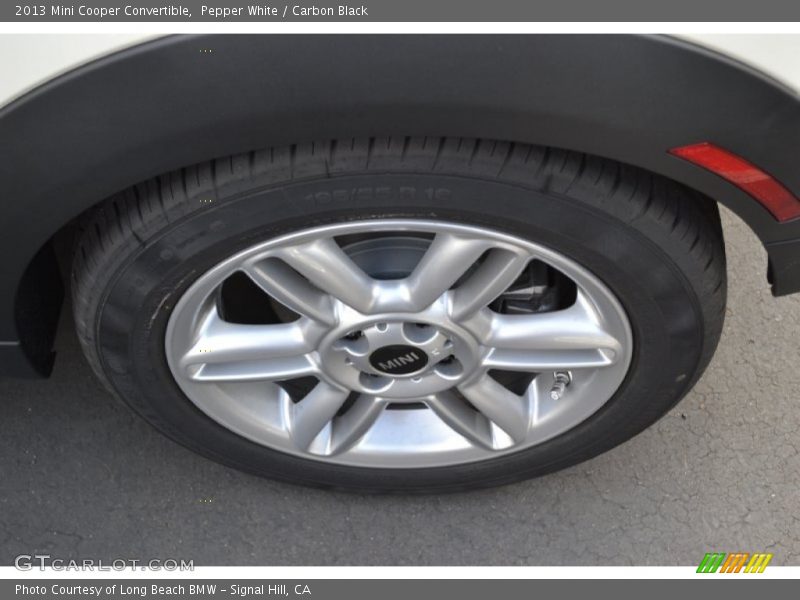 Pepper White / Carbon Black 2013 Mini Cooper Convertible