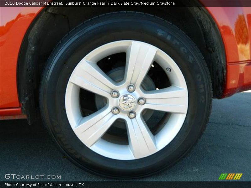 Sunburst Orange Pearl / Dark Slate Gray/Medium Graystone 2010 Dodge Caliber Mainstreet