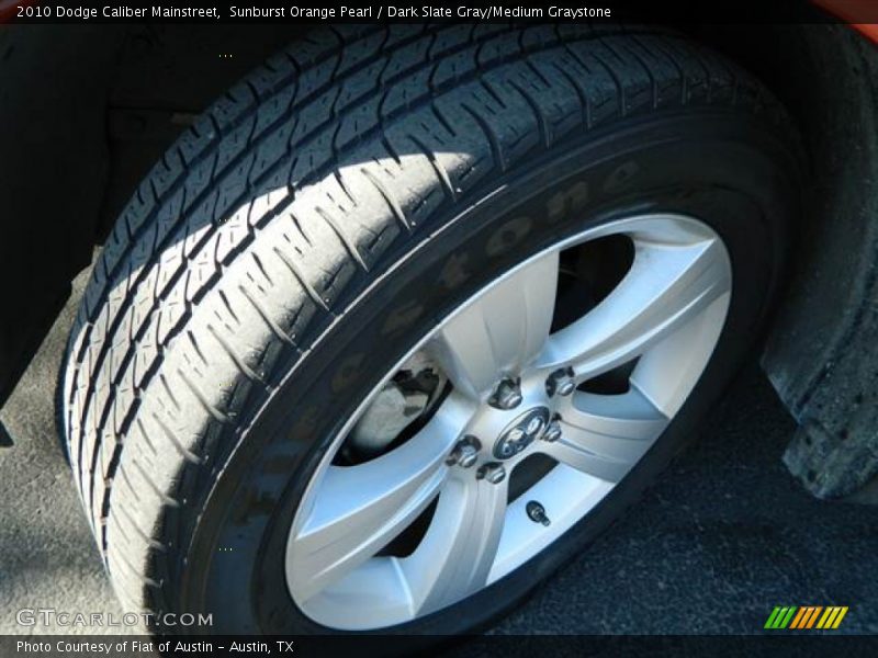 Sunburst Orange Pearl / Dark Slate Gray/Medium Graystone 2010 Dodge Caliber Mainstreet