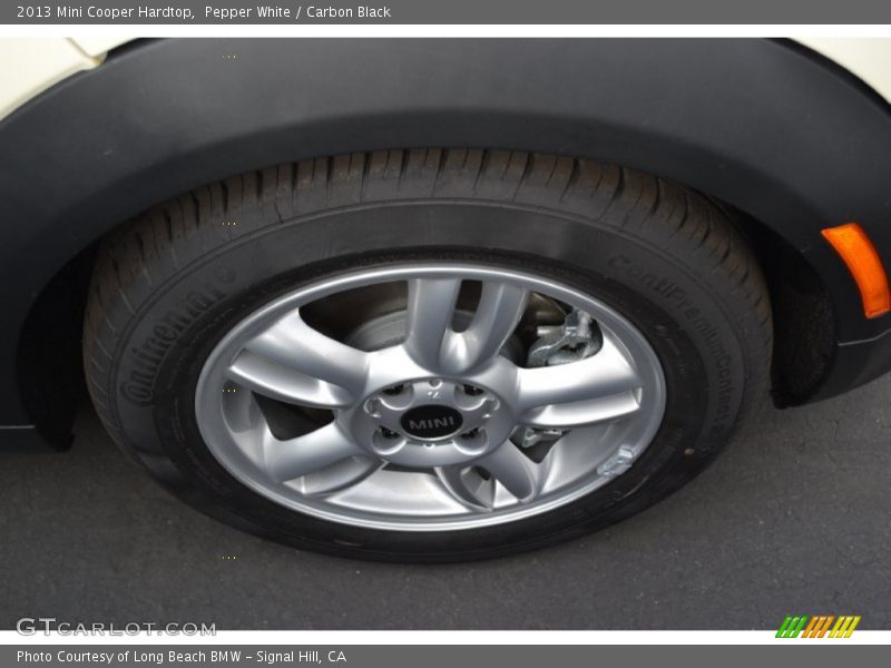 Pepper White / Carbon Black 2013 Mini Cooper Hardtop