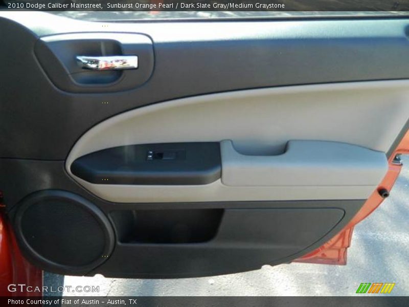 Sunburst Orange Pearl / Dark Slate Gray/Medium Graystone 2010 Dodge Caliber Mainstreet