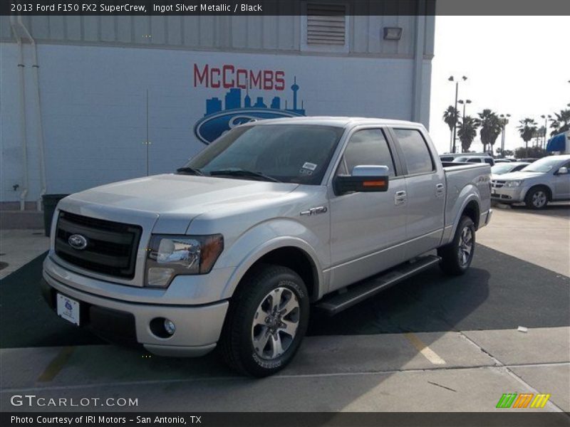 Ingot Silver Metallic / Black 2013 Ford F150 FX2 SuperCrew