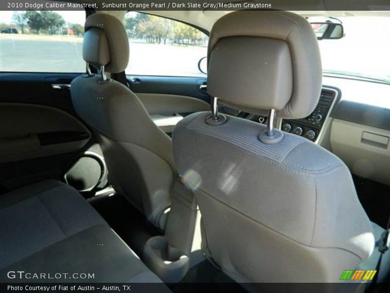 Sunburst Orange Pearl / Dark Slate Gray/Medium Graystone 2010 Dodge Caliber Mainstreet
