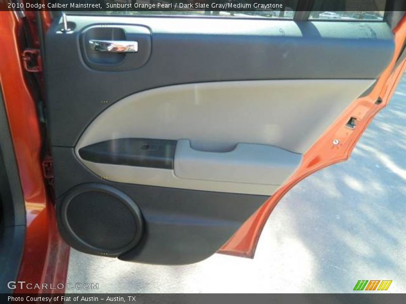 Sunburst Orange Pearl / Dark Slate Gray/Medium Graystone 2010 Dodge Caliber Mainstreet