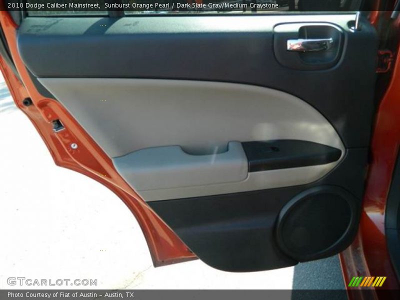 Sunburst Orange Pearl / Dark Slate Gray/Medium Graystone 2010 Dodge Caliber Mainstreet