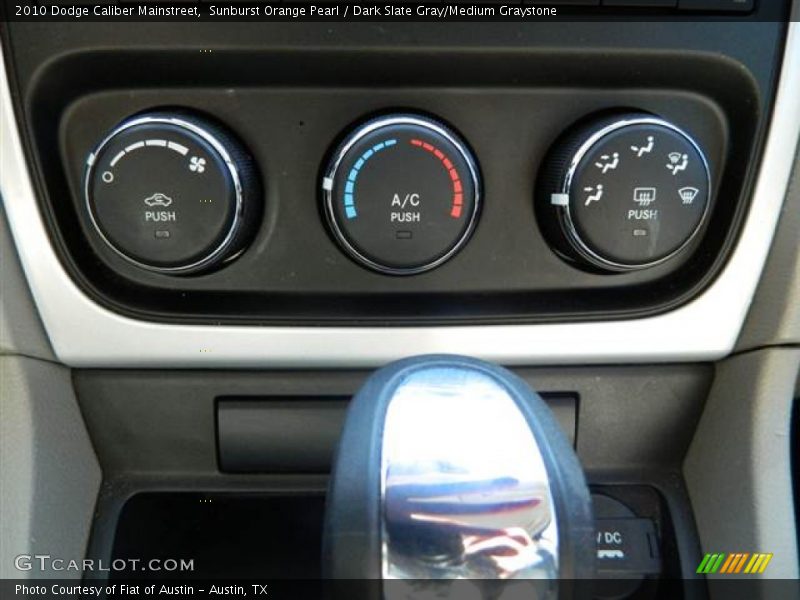 Sunburst Orange Pearl / Dark Slate Gray/Medium Graystone 2010 Dodge Caliber Mainstreet