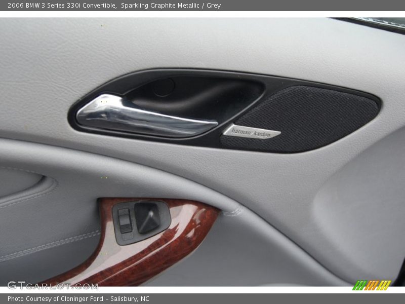 Sparkling Graphite Metallic / Grey 2006 BMW 3 Series 330i Convertible