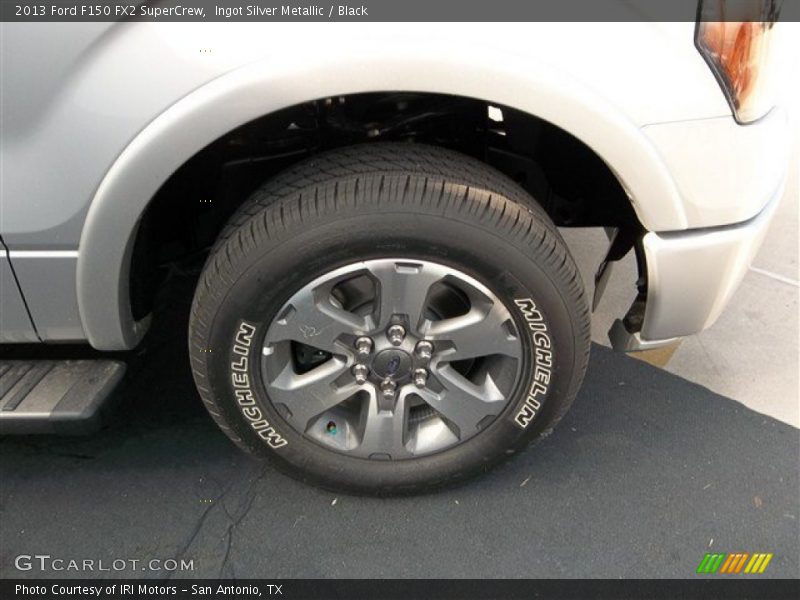 Ingot Silver Metallic / Black 2013 Ford F150 FX2 SuperCrew