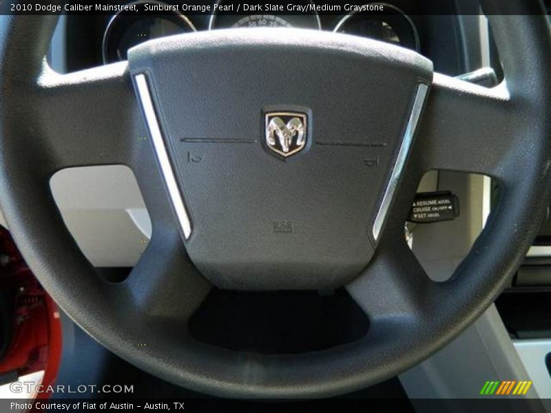 Sunburst Orange Pearl / Dark Slate Gray/Medium Graystone 2010 Dodge Caliber Mainstreet
