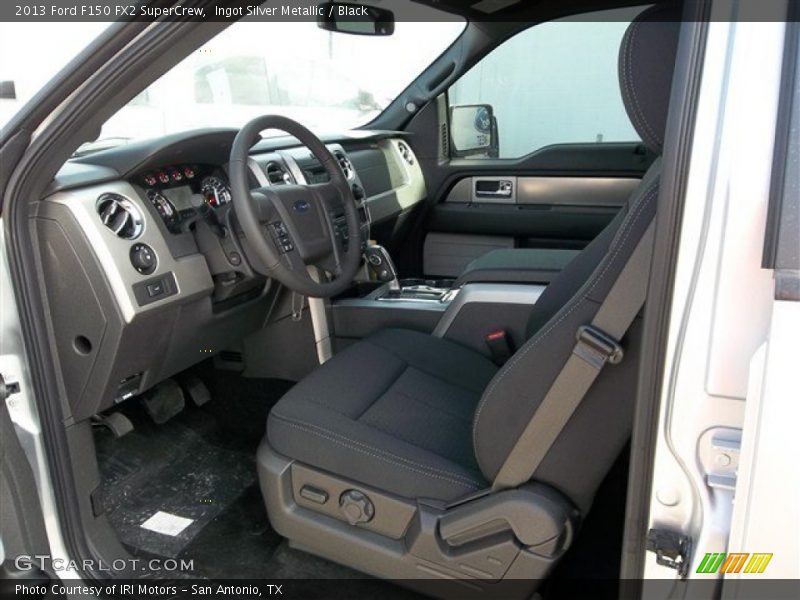 Ingot Silver Metallic / Black 2013 Ford F150 FX2 SuperCrew