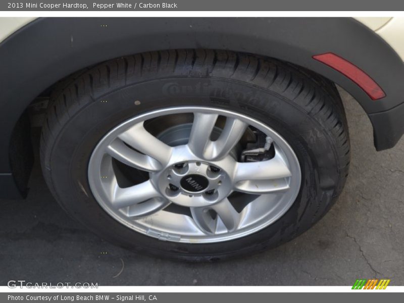 Pepper White / Carbon Black 2013 Mini Cooper Hardtop