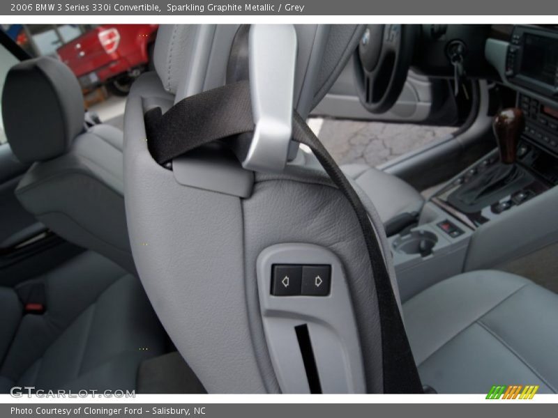 Sparkling Graphite Metallic / Grey 2006 BMW 3 Series 330i Convertible